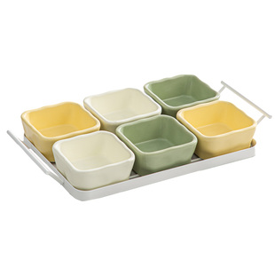 蘸料碟陶瓷4寸小碟子日式味碟火锅蘸料碗商用创意烤肉调料碗小号