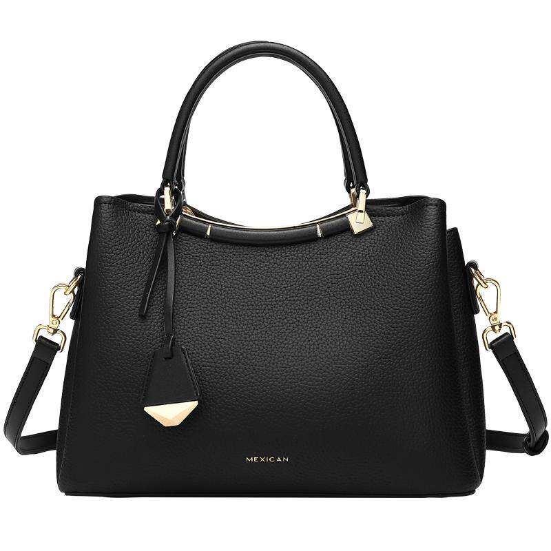 稻草人手提包轻奢高级感包包女新款大容量单肩包大气妈妈包斜挎包