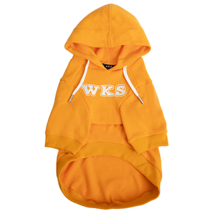 五魁首潮牌宠物狗狗衣服新款保暖中大型犬金毛边牧卫衣秋冬四脚衣