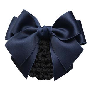 头花女网兜护士职业发网高级感银行酒店盘头发头饰发饰2025年新款