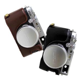 耐影 适用于富士XH2S X100V保护套X100F相机包XT30皮套XT4微单XT30三代XT20XT10底座真皮底座保护套皮套配件
