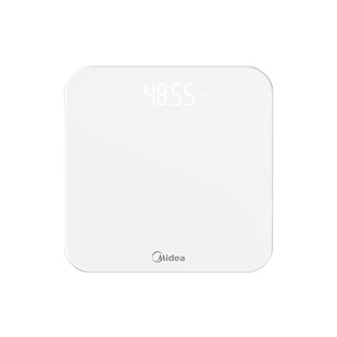美的体重秤充电款家用精准人体电子秤数显称重计宿舍减肥专用新款