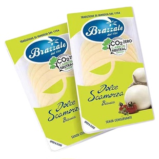 意大利进口辛尼里奇柏札莱原制干酪片80g三明治芝士片即食奶酪片