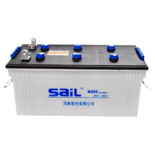 风帆水电瓶12V120AH150A180A200AH加液蓄电池/发电机货车船舶专用