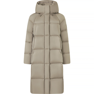 坦博尔羽绒服女款中长款2025年新款冬季时尚宽松加厚长款外套品牌