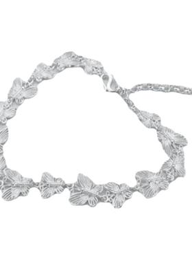 银笙歌女性足银复古风手链