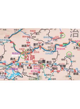 2026新版西部旅游自驾游地图