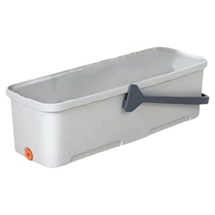 60CM拖把桶长方形新款拖布池家用涮洗拖地桶带轮子排水口大号单桶