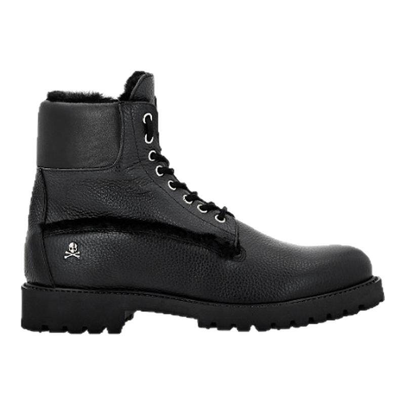 PHILIPP PLEIN 女士骷髅图案短筒靴