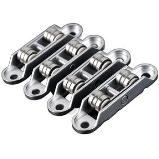 塑钢门窗滑轮塑钢门滑轮推拉门7788滚针双轮静音平轮槽轮老式滑轮