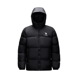 骆驼女装短款羽绒服加厚羽绒外套