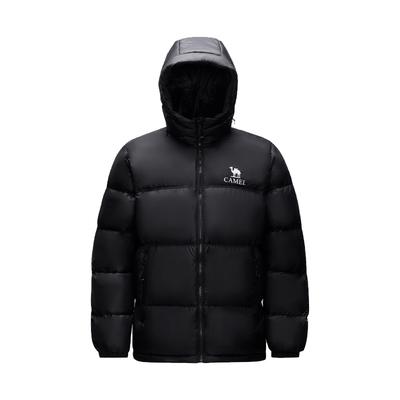 骆驼女装短款羽绒服加厚羽绒外套