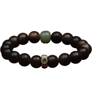 木醉特级文莱沉香手串男士盘玩沉香木佛珠十二生肖本命佛手链女