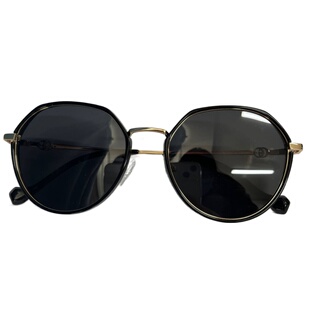 墨镜高级感2023新款偏光太阳镜可配近视带有度数圆脸眼镜防紫外线