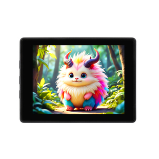 微雪 树莓派pico2 RP2350开发板 2.41寸AMOLED显示屏 MicroPython