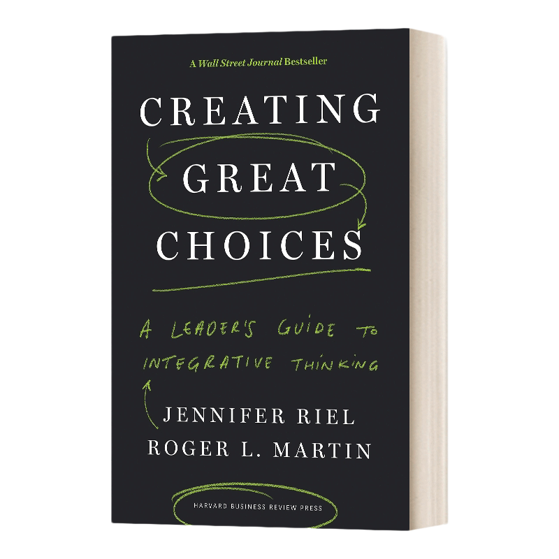 英文原版 Creating Great Choices 提供重要的选择 领导人综合思维指南 精装 英文版 进口英语原版书籍
