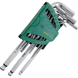 世达内六角扳手套装六角螺丝刀六棱工具六角匙内6角梅花形内六方