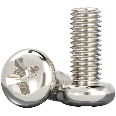 【全网热销】PM镀镍十字圆头螺钉