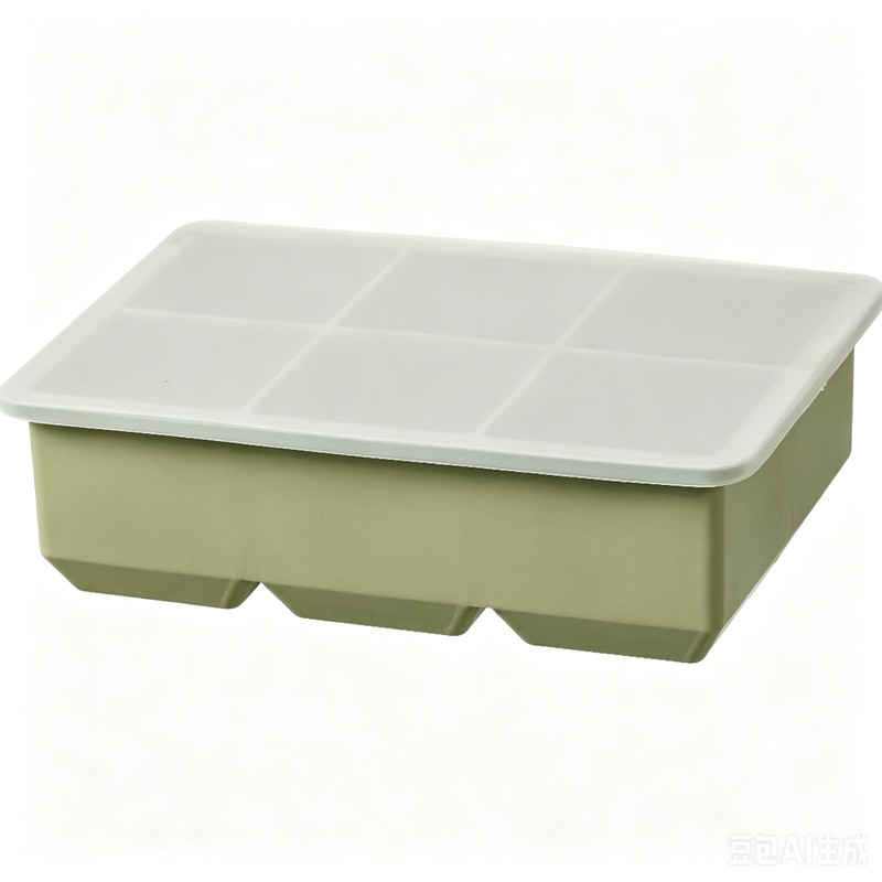 FaSola大冰块模具软硅胶冰格制冰盒冰箱冻大号方冰食品级自制神器