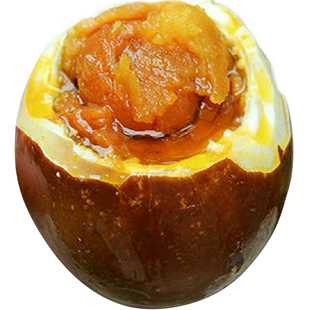 正宗雄安新区白洋淀烤鸭蛋 五香咸鸭蛋 流油整箱泥腌海鸭蛋 4枚装