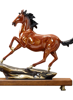 马到成功办公室摆件开业礼物