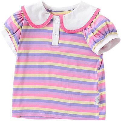 女童夏季新款短袖polo衫