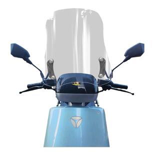 适用于电动车雅迪冠能E8S风挡玻璃DE3专用挡风板E10改装透明挡板