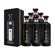 茅台王茅祥雅黑茅酱香型白酒53度500ml*6瓶