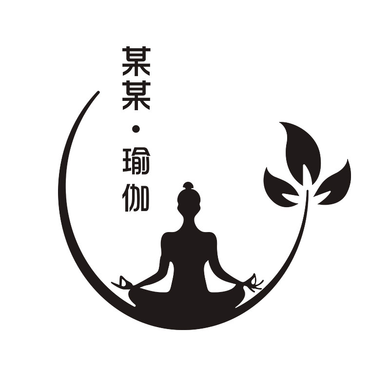瑜伽馆网网红打卡背景环保材质