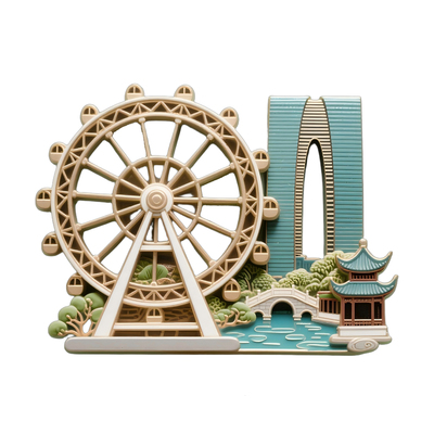 苏州冰箱贴文创国潮主题伴手礼