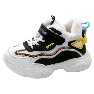 女童鞋大棉运动鞋2025冬季新款中大童男童加绒加厚棉鞋秋女孩鞋子