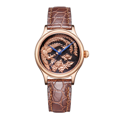 上海牌全自动防水龙凤正品手表