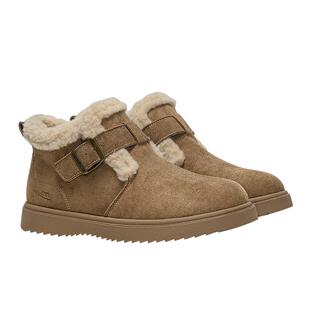 回力雪地靴女棉鞋冬季加绒加厚保暖毛绒勃肯鞋25新款厚底止滑短靴