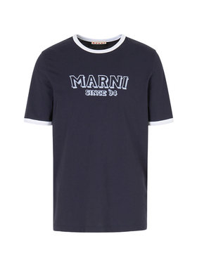 【天猫独家】MARNI 2026新品男女同款LOGO印花短袖T恤