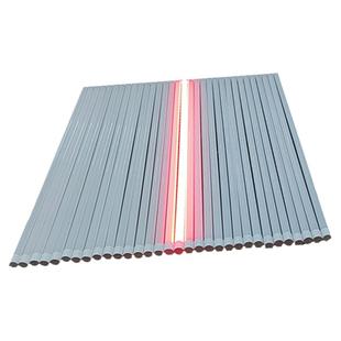 Led长条亚克力灯管圆形360度通体全发光商场服装店婚礼定制吊线灯