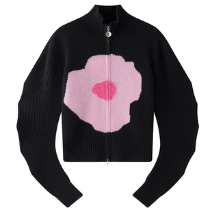 N·MORE设计师品牌 秋冬造型袖设计感毛衣内搭可外穿针织开衫外套