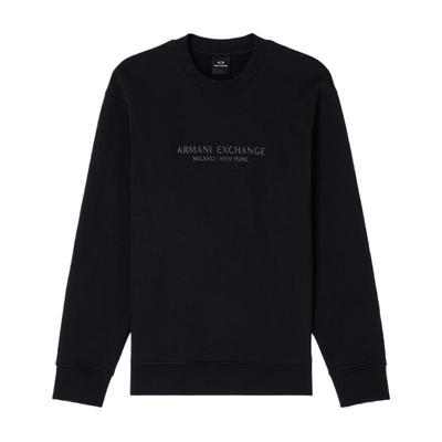 AX/阿玛尼男士纯棉重磅毛圈卫衣