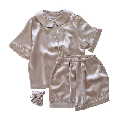 mellomaison女童真丝家居服套装