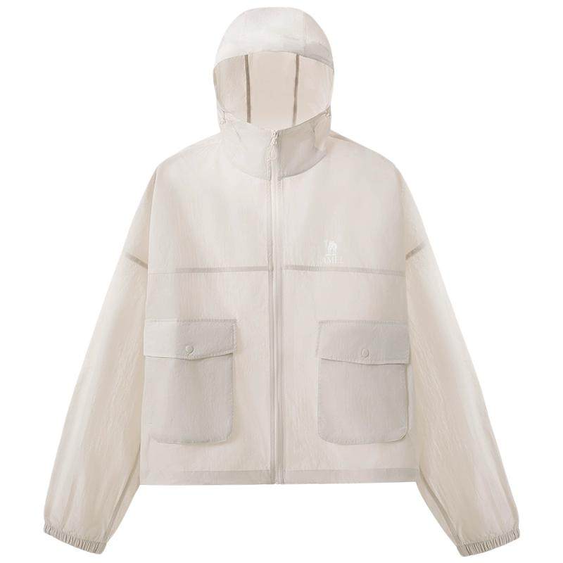 骆驼女装轻薄防晒衣2026夏季新款防紫外线外套宽松凉感透气防晒服