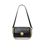 SADI月光宝盒高级感黑色腋下包女小众链条单肩斜挎包百搭法棍包