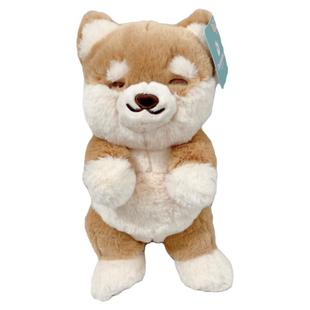 正版毛绒玩具柴犬公仔金毛狗狗哈士奇玩偶伯恩山犬娃娃翻肚狗礼物