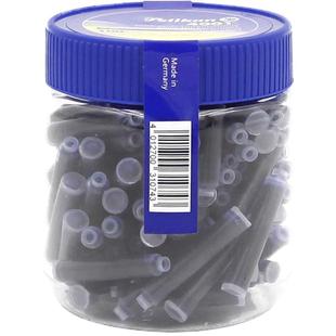 Pelikan/德国百利金 4001非碳素墨囊  100枝瓶装墨水胆 蓝色黑色欧标通用钢笔墨囊  p457/P480/笑脸/p67可用