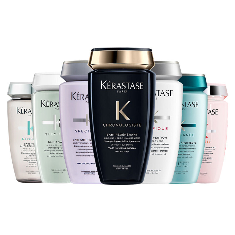 【自营】卡诗Kerastase洗发水黑钻深层滋养强韧去屑无硅油250ml