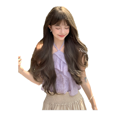 哼唧假发女长发全头套长卷发日常自然法式大波浪仿全真人发假发套