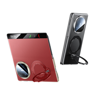 适用华为MateX6手机壳新款X5保护套智能视窗折叠屏带中轴典藏版真皮超薄镜头全包防摔磁吸翻盖高端外壳男后女