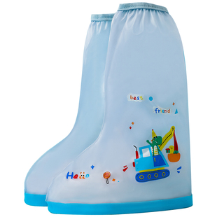 儿童雨鞋套防水防滑加厚耐磨男女童雨天防雨脚套学生上学专用雨靴