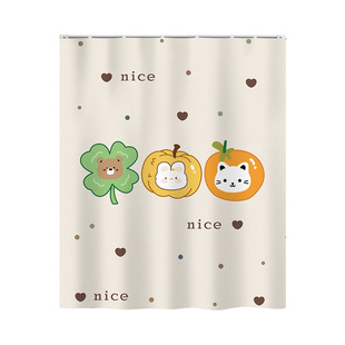 梳妆台柜子遮挡帘卫生间洗漱台浴室镜子遮盖帘防水防尘遮镜帘布帘