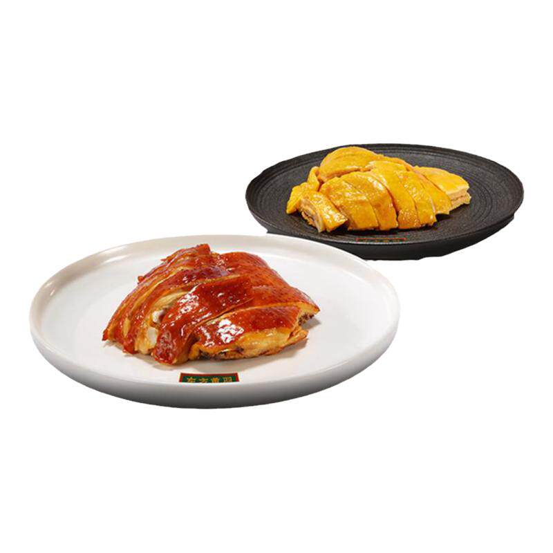 东方黄羽盐焗鸡豉油鸡熟食斩件