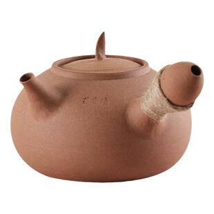 苏章睦砂铫烧水壶纯手工老泥陶壶软化水质玉书煨煮茶侧把壶电陶炉