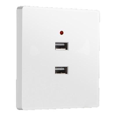 86型工程工地家用墙壁USB插座